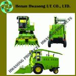 Grass silage harvesting machine