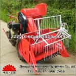 Self-propelled mini rice/wheat combine harvester-