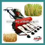 High efficiency farming machinery for rice harvester with top quality