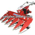 hot sale small paddy reaper/harvester with diesel 0086-15824839081