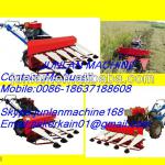 mini rice harvester for farmland using-