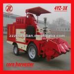 4YZ-3X cutter and pelling corn harvester machine