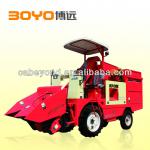 Mini combine harvester machine