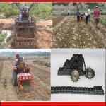Potato harvester agriculture machine with video show