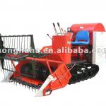 Farm machine 4LZ-1.0 mini type wheat &amp; rice combine harvester