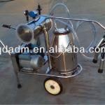 Stainless steel two buckets milking machine