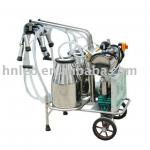 Trolley milking machine for cow