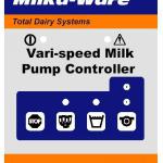 Milka-Ware Variable Speed Milk Pump Controller