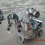 high quality rotary vane vacuum pump mobile milking machine for cow