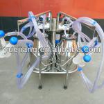 goat milking machine, milking machine for goat with two buckets