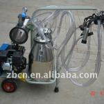 YZ-IIQ Cow Milking Machine (Double Buckets) by gasoline engine