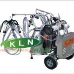 KLN vacuum pump type milking trolley for cow goat