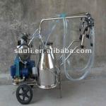 best quality Portable vacuum pump type milking machine//0086-15838061756