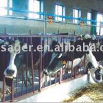 pipeline milking system-