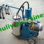 High efficiency Piston moving double bottle cow milking machine