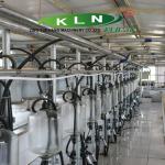 mid-set milking system for big farm