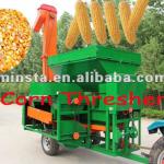 agricultural thresher tractor towed dry corn grain machine