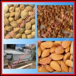 2013 best selling small almond cracking and dehulling machine 008615138669026