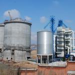 Yikai steel silo hopper bins-tank erection