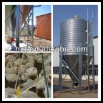 Low cost grain storage steel silo 50t for poultry house