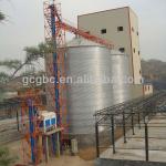 Flat and hopper bottom poultry feed silo