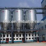 800T steel silo/assembly steel silos and accessories/hopper bottom silo