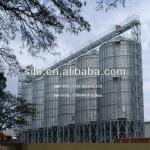 hopper bottom steel silo used to store wheat,corn, sorghum, soybean and various grain