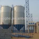 big capacity flat and hopper bottom feed silo