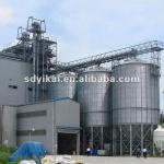 Soybean storage silo