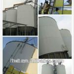TSE manufacturing.Farm and flour mill storage grain, raw material silo-