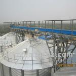 Farm and flour mill storage grain,275g/m2 galvanized steel silo