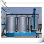 Farm and flour mill storage grain,275g/m2 galvanized flat bottom wheat silo-