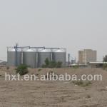Wheat/Soy bran storage steel silos,800 ton turnkey project silo