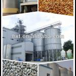 Hopper bottom steel silo(10-15000tons capacity) with 45degree and 60degree hopper angle for sale