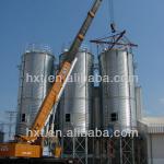 Wheat/Soy bran storage steel silos,800 ton tank and bins on farm,grain silo for sale