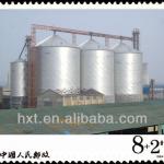 Assembly Corrugated Steel Silo on farm, grain and flour storage, silo tank
