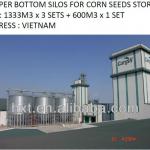 TSE designing and manufacturing ,small capacity grain storage system,flour storage silos