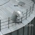 TSE designing and manufacturing ,small capacity grain storage system,pet food storage bin