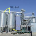 Grain storage system on farm, storage silos and bins ,270 T beans silo