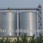 Grain storage system in flour mill, flat bottom silos,galvanized steel,tank