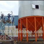 TSE manufacturing Corrugated Steel Grain Silo, cone bottom silos, 1000t farm feed silo