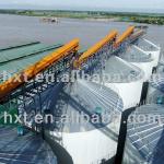 TSE manufacturing Corrugated Steel Grain Silo, cone bottom silos, 1000t cement silo