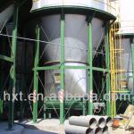 TSE manufacturing Corrugated Steel Grain Silo, cone bottom silos, 1000t malt grain