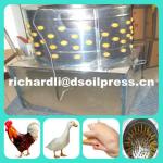 High-efficiency chicken plucking machine in stainless steel