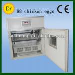 Automatic 88 chicken eggs small industrial quail incubator