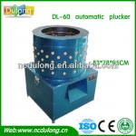 More than 90% depalation net rate easy operation chicken plucker