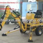 Shandong Runshine factory direct mini excavator towable backhoe mini backhoe loader