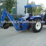 4WD Rops Tractor with Backhoe