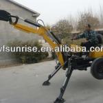 Manufacturer direct factory mini towable backhoe mini excavator with engine