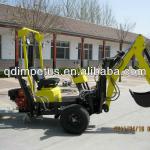 backhoe with power